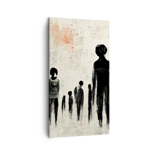 Tablou pe pânză - Împotriva singurătății - 45x80 cm