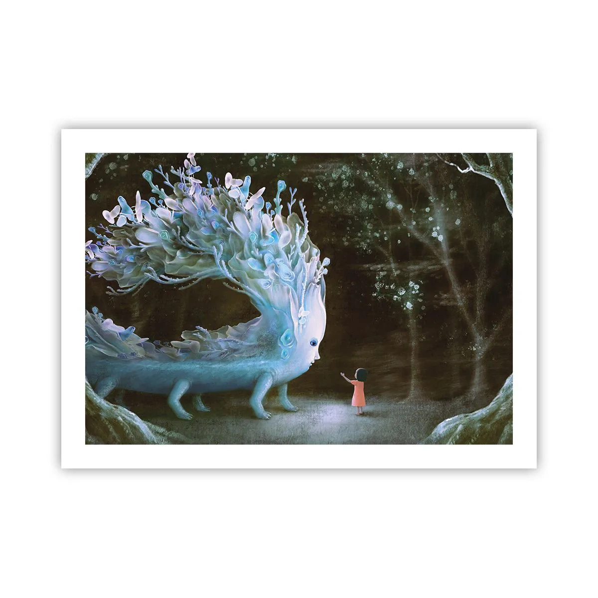 Poster - Întâlnire fantastică - 70x50 cm