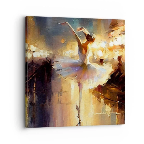 Tablou pe pânză - Un miracol în stradă - 30x30 cm