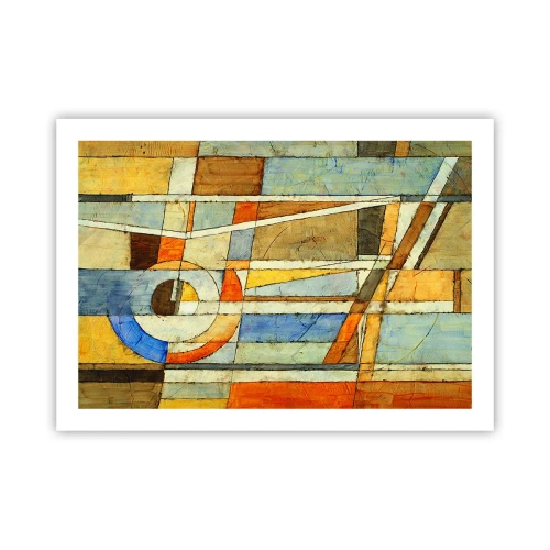 Poster - Cubismul în construcție - 70x50 cm