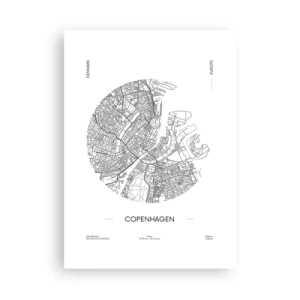 Poster - Anatomia Copenhagăi - 50x70 cm