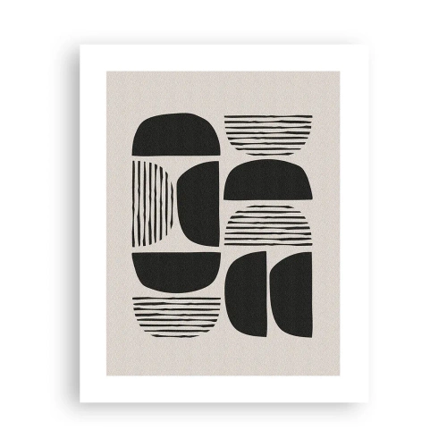 Poster - Jumătăți necomplete - 40x50 cm