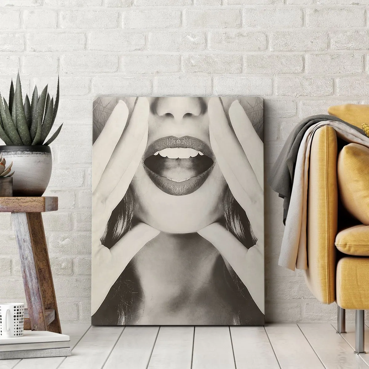 Tablou pe pânză - Vin imediat! - 50x70 cm