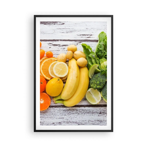 Poster în ramă neagră - Nu este de ajuns? - 61x91 cm