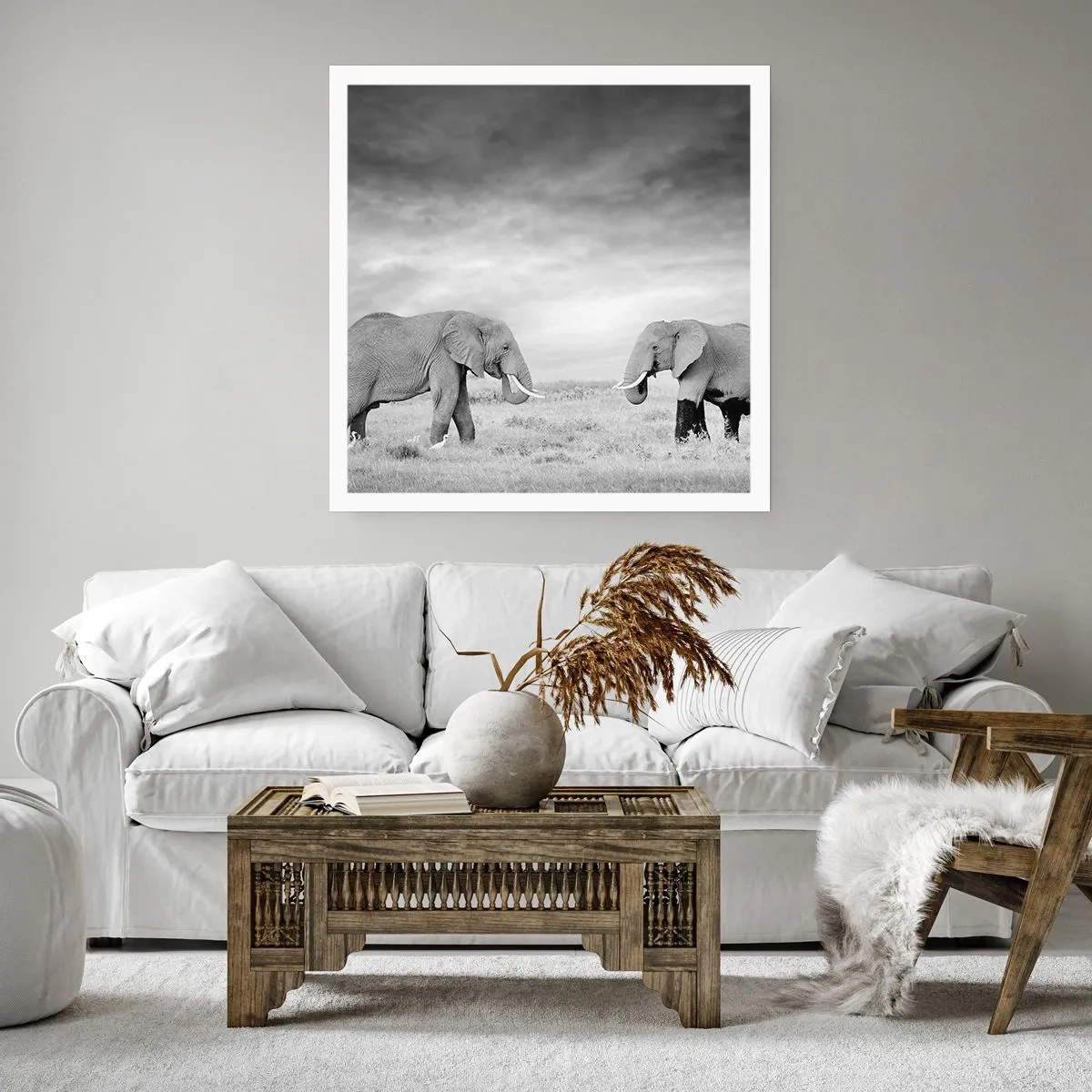 Poster - Griul elefantin este frumos - 50x50 cm