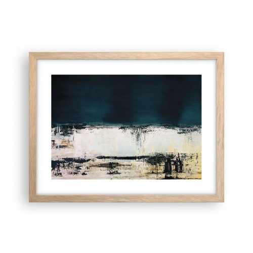Poster în ramă de stejar deschis - Compoziție orizontală - 40x30 cm