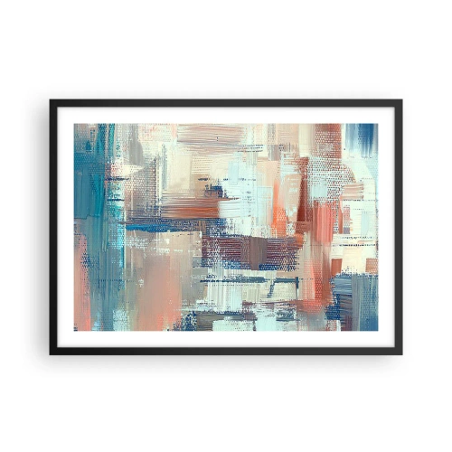 Poster în ramă neagră - Întinde-te spre lumină - 70x50 cm