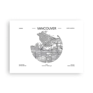 Poster - Anatomia Vacouverului - 70x50 cm