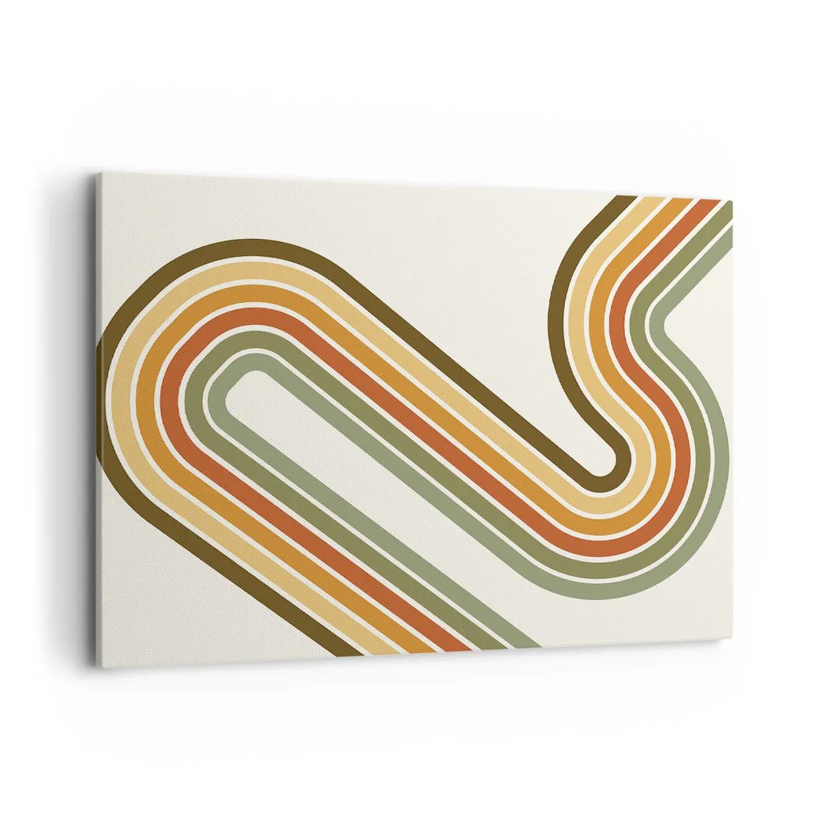 Tablou pe pânză - Cu zigzag până la destinație - 100x70 cm