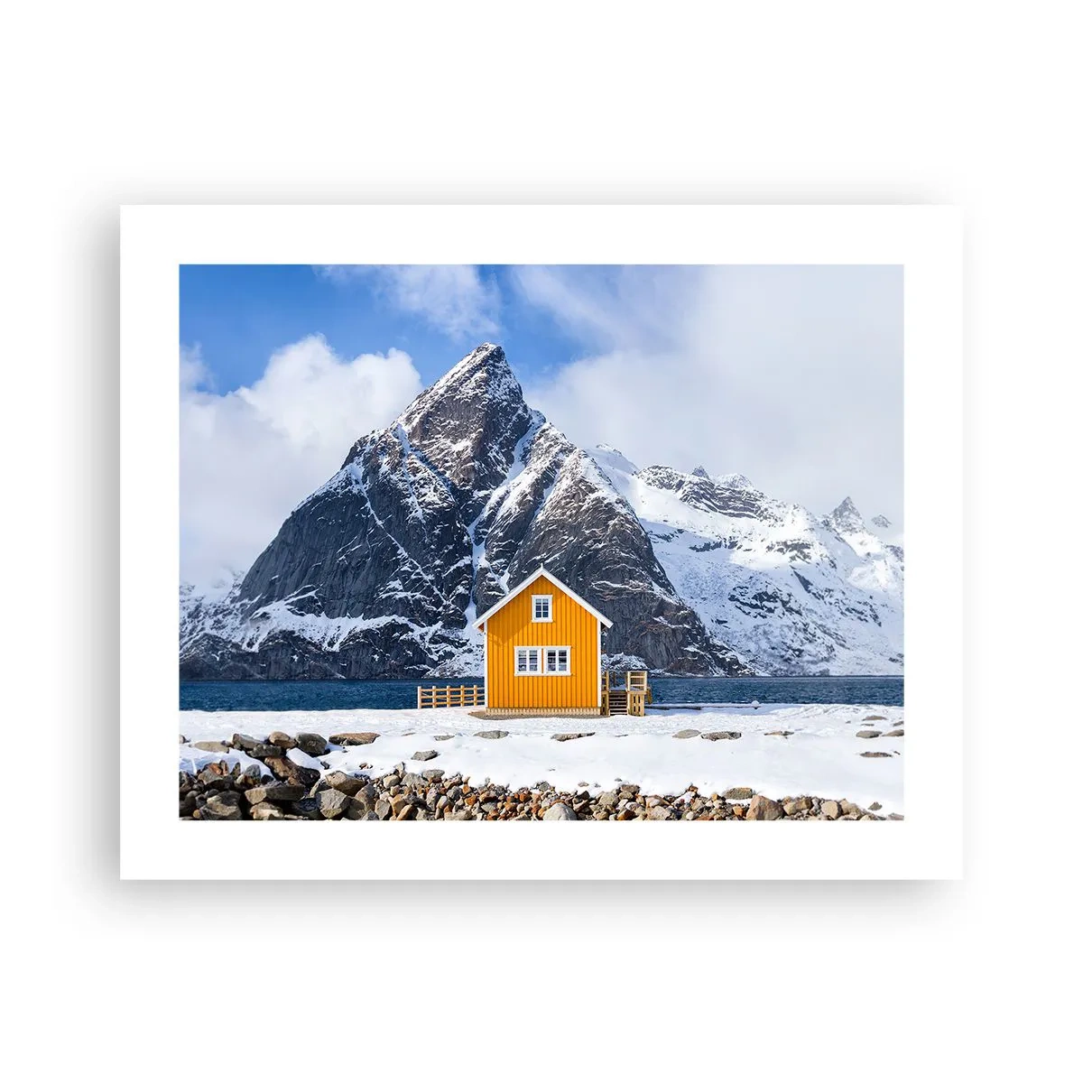 Poster - Vacanță scandinavă - 50x40 cm