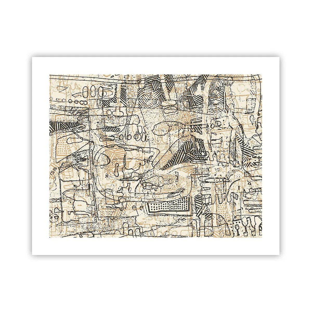 Poster - Așteaptă să fie descifrat - 50x40 cm
