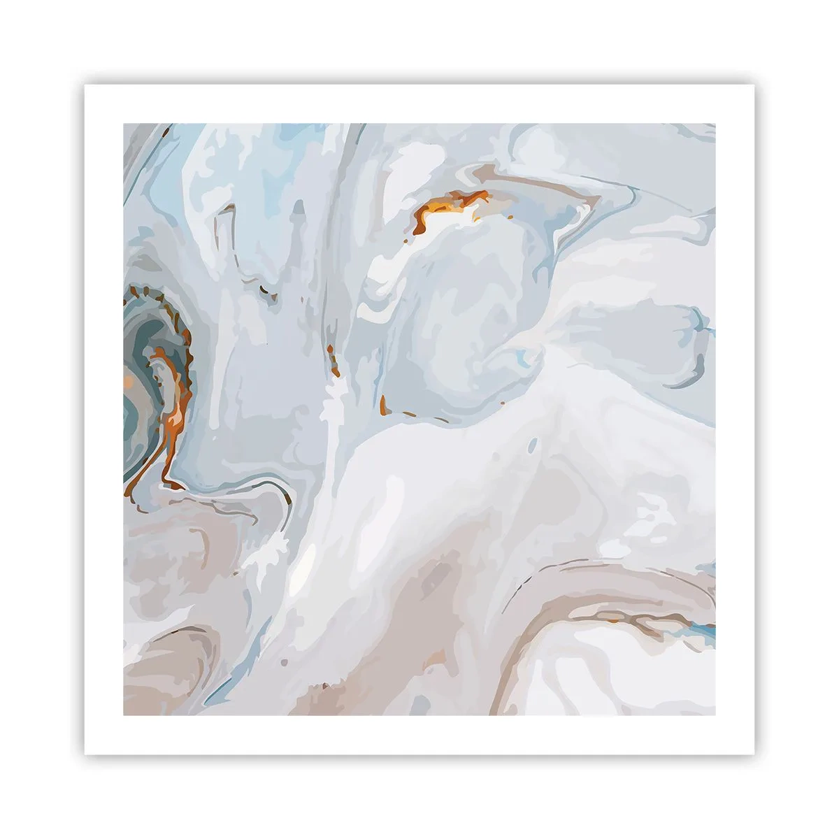 Poster - Albul ridicat - 60x60 cm