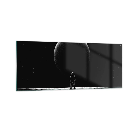 Tablou pe sticlă - Față în față - 100x40 cm