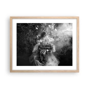 Poster în ramă de stejar deschis - Mama însăși - Natura - 50x40 cm