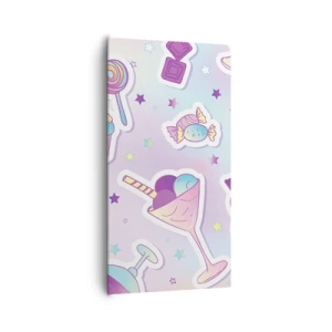 Tablou pe pânză - Să ai o zi de naștere în fiecare zi - 65x120 cm