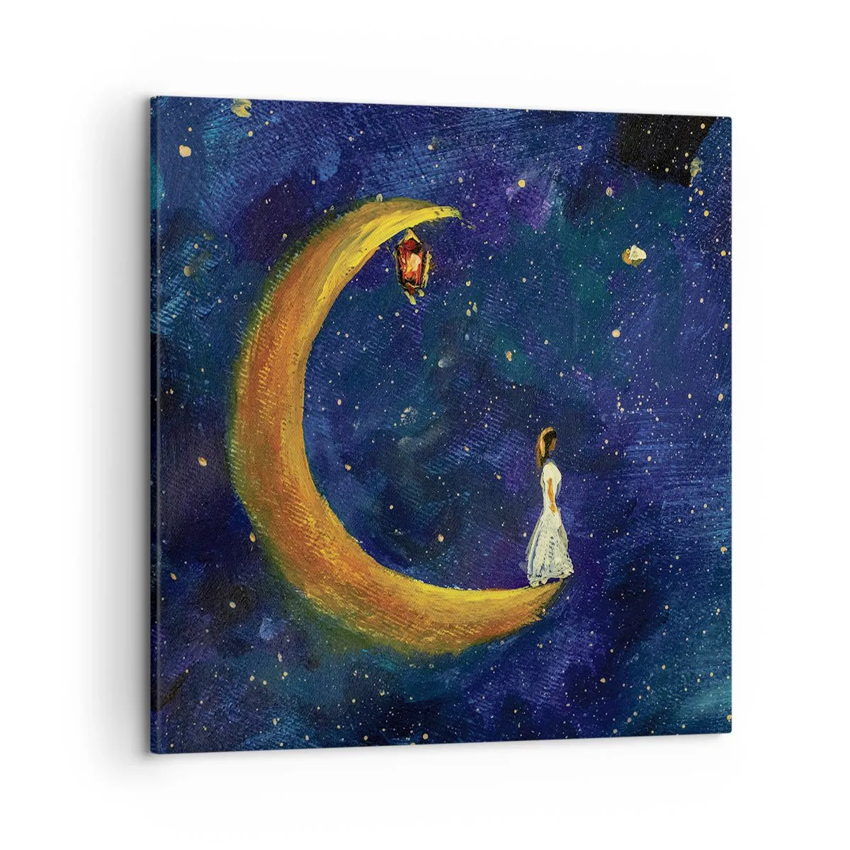 Tablou pe pânză - Chemarea lumii - 50x50 cm