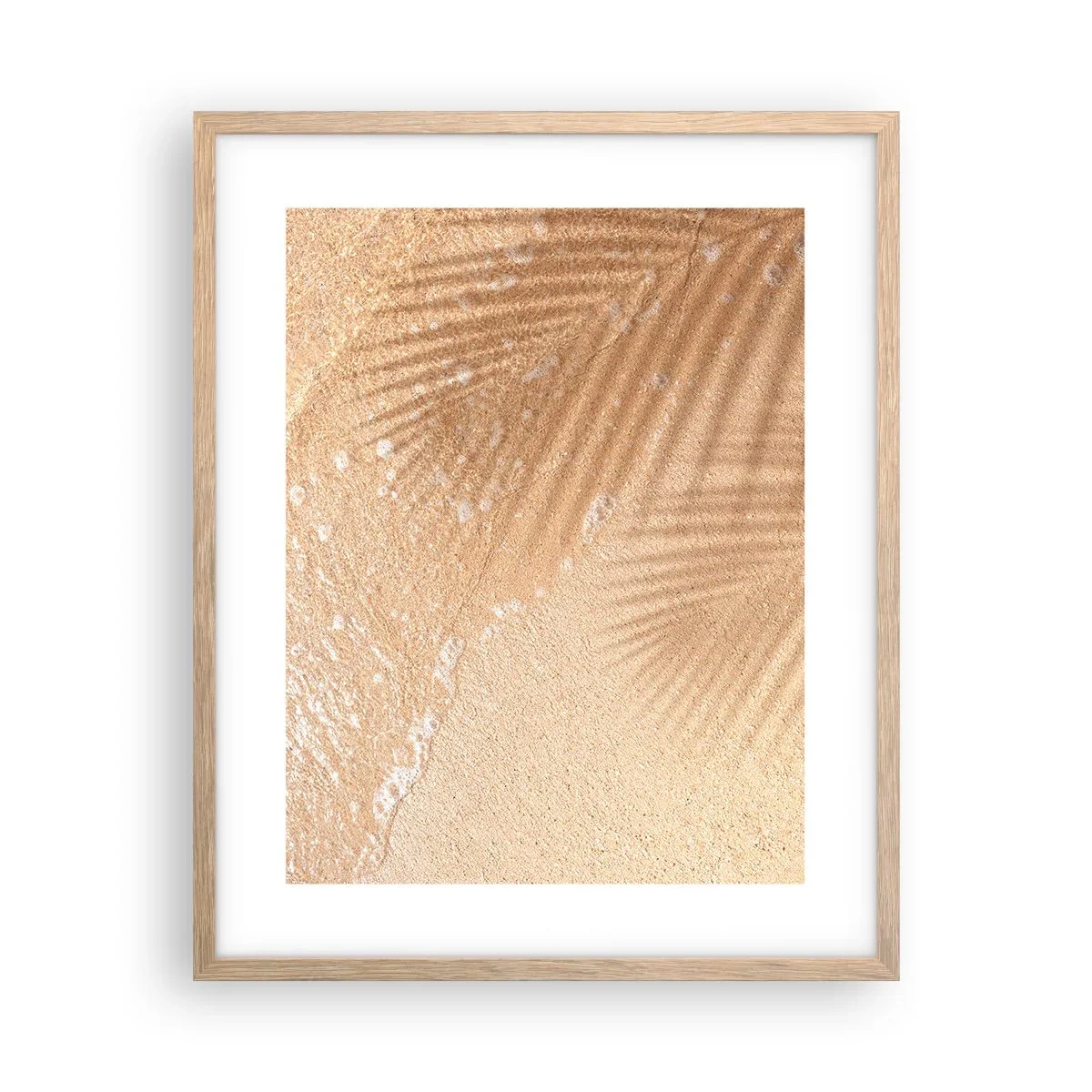 Poster în ramă de stejar deschis - Umbra unei veri fierbinți - 40x50 cm
