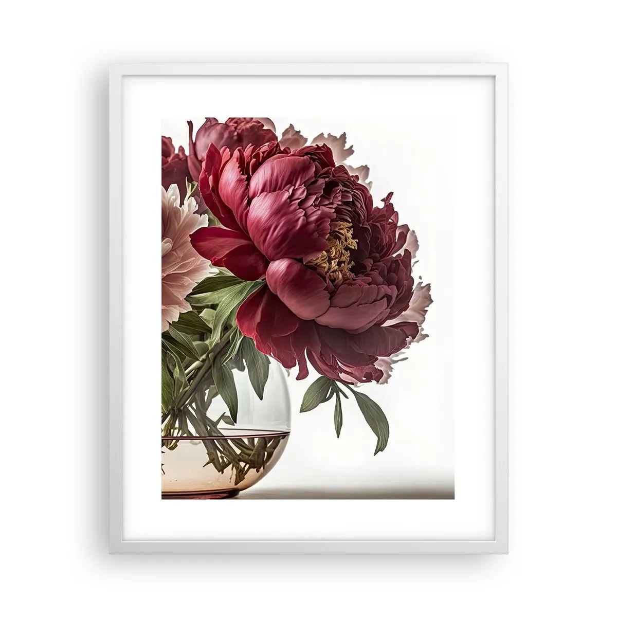Poster în ramă albă - În plină înflorire - 40x50 cm
