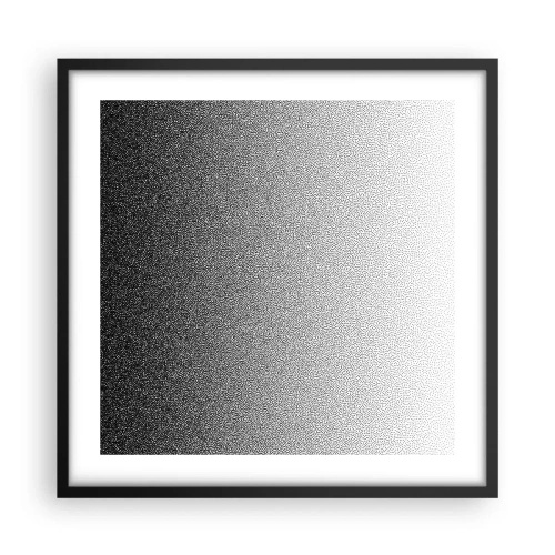 Poster în ramă neagră - Spre lumină - 50x50 cm