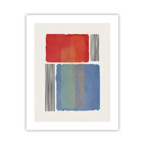 Poster - Spiritul și litera geometriei - 40x50 cm