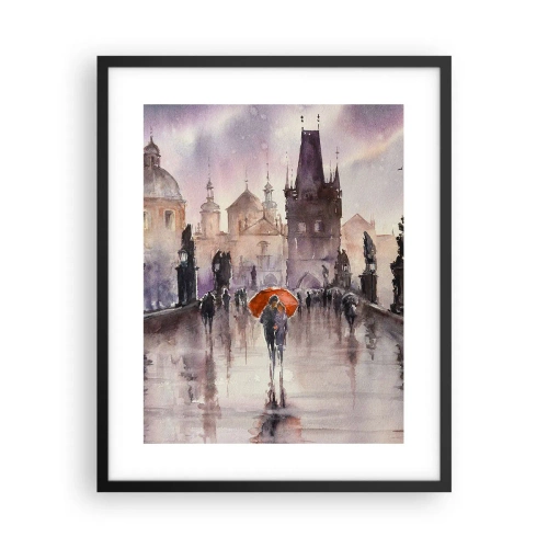 Poster în ramă neagră - Oamenii nu se schimbă - 40x50 cm