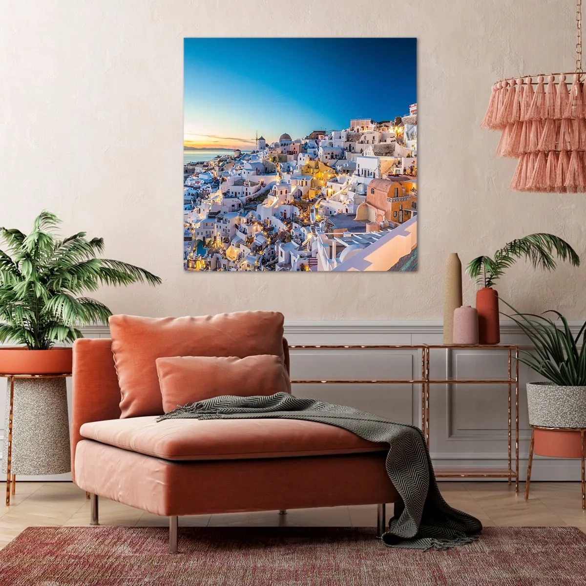 Tablou pe pânză - Esența grecității - 70x70 cm