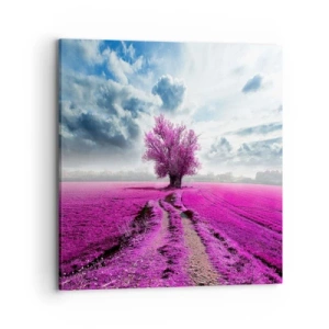 Tablou pe pânză - Câmpul cu iarbă neagră - 70x70 cm