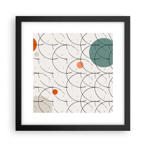 Poster în ramă neagră - În spiritul pop-art - 30x30 cm