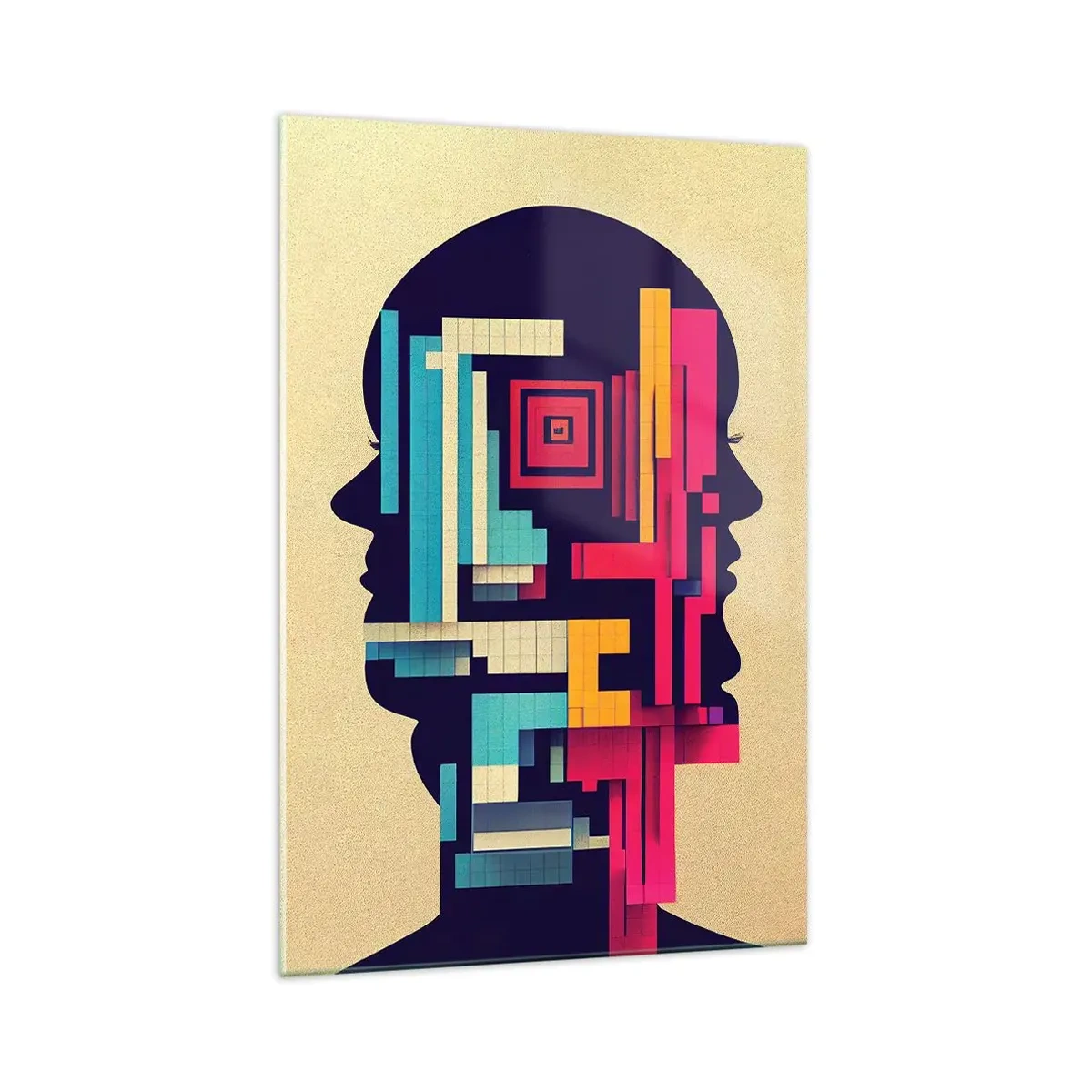 Tablou pe sticlă - Legături noi - 70x100 cm