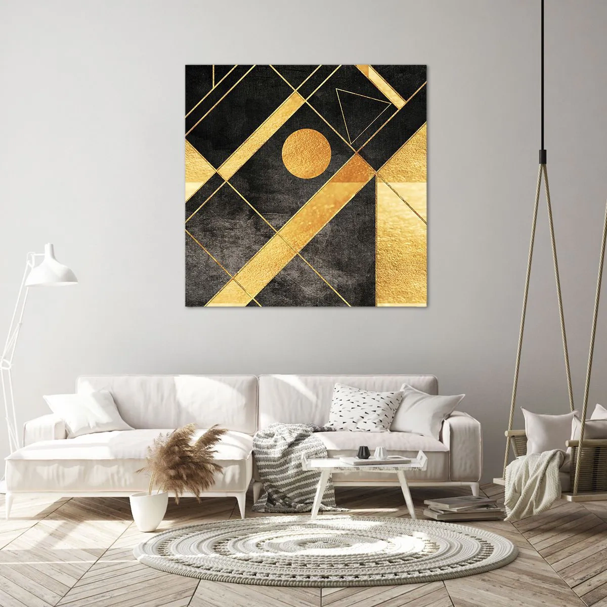 Tablou pe pânză - Soarele deșertului - 70x70 cm