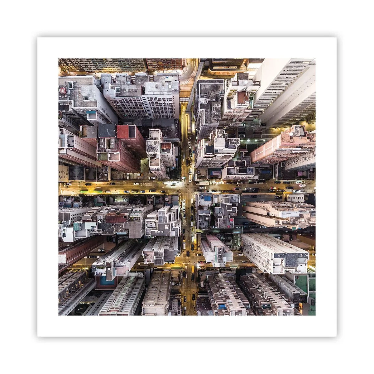 Poster - Salutări din Hongkong - 50x50 cm