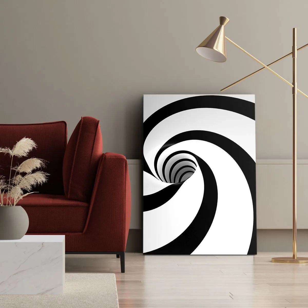 Tablou pe pânză - Să te predai vortexului? - 50x70 cm
