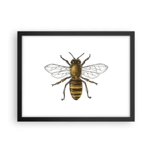 Poster în ramă neagră - Frumoasă și bună - 40x30 cm