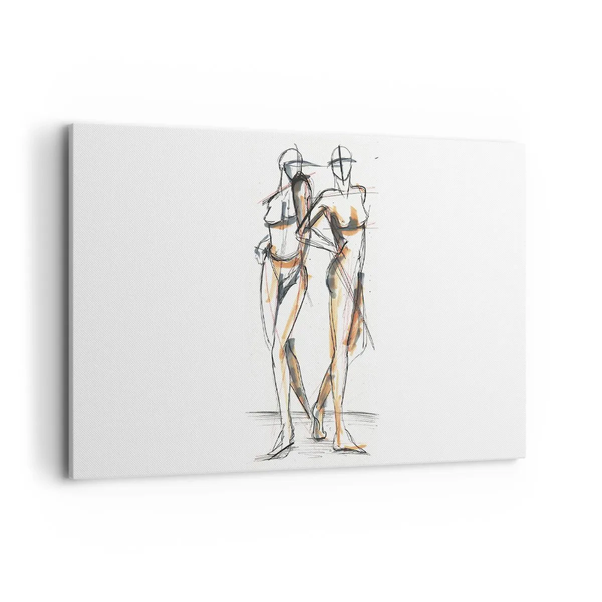 Tablou pe pânză - Un studiu de farmec - 120x80 cm