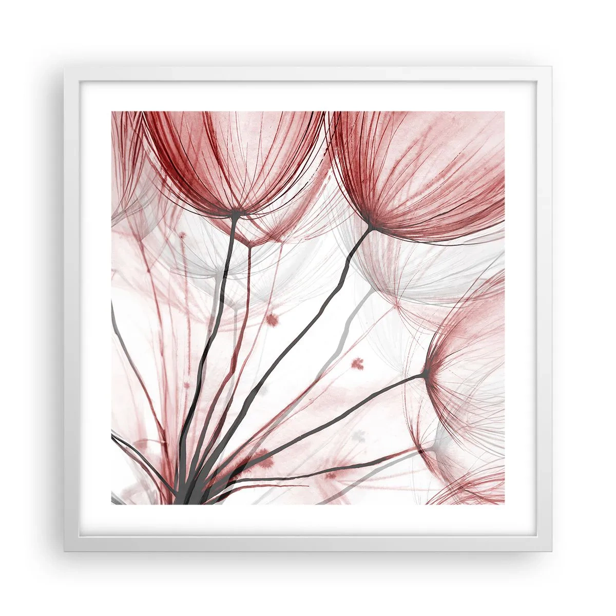 Poster în ramă albă - Înainte de plecare - 50x50 cm
