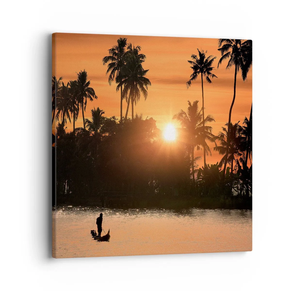 Tablou pe pânză - Timp de relaxare - 40x40 cm