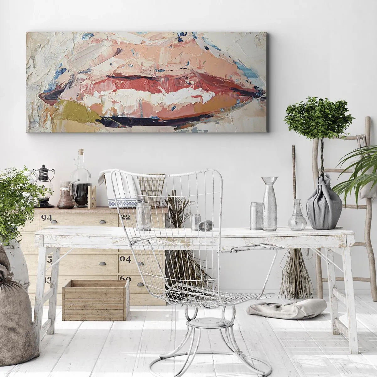 Tablou pe pânză - Trezește simțurile - 160x50 cm