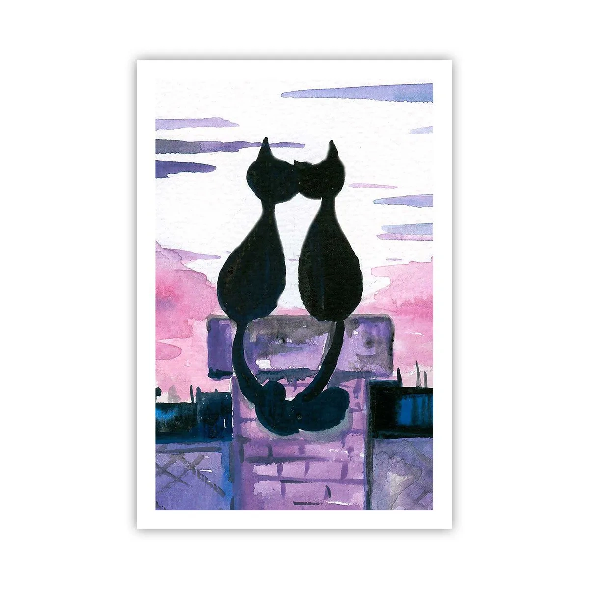 Poster - Rendez-vous sub lună - 61x91 cm