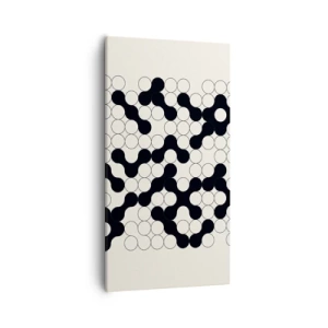 Tablou pe pânză - Joc chinezesc - o variație - 55x100 cm