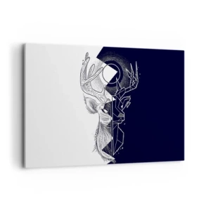 Tablou pe pânză - Lupta și unitatea contrariilor - 120x80 cm