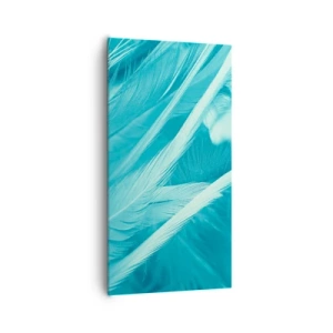 Tablou pe pânză - Înecându-se în puf - 65x120 cm