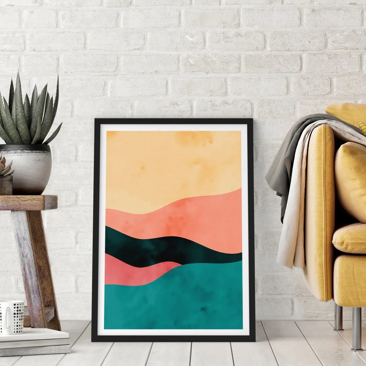 Poster în ramă neagră - Neconformitate compatibilă - 70x100 cm