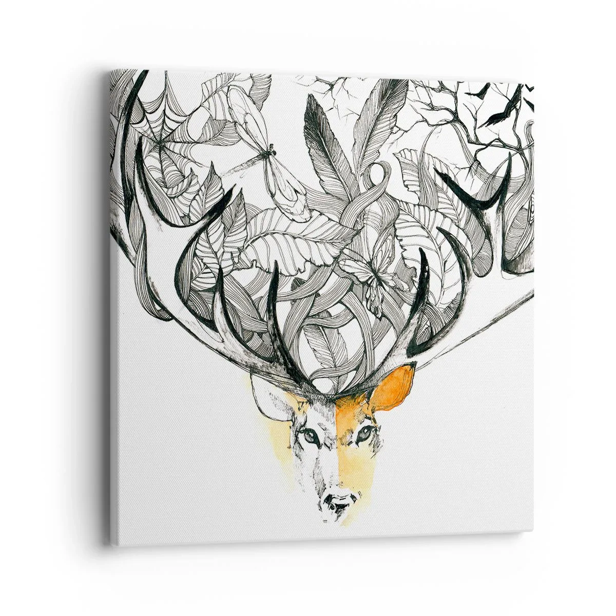 Tablou pe pânză - Coarne de abundență - 40x40 cm