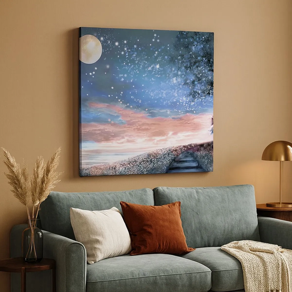 Tablou pe pânză - O performanță stelară - 30x30 cm