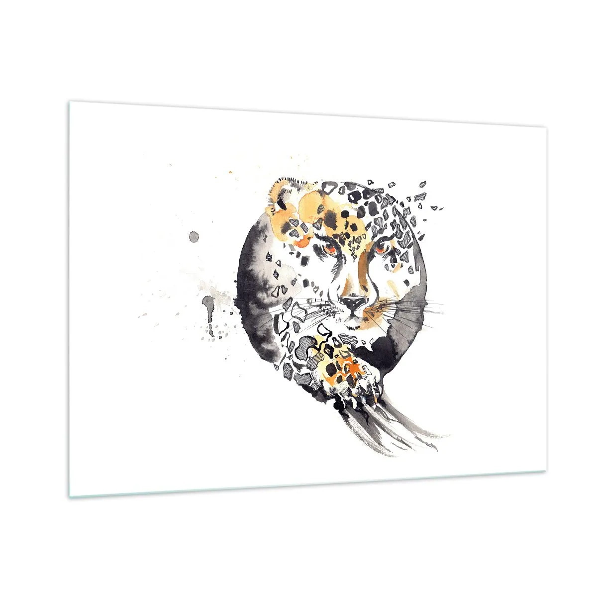 Tablou pe sticlă - Frumusețe prădătoare - 100x70 cm