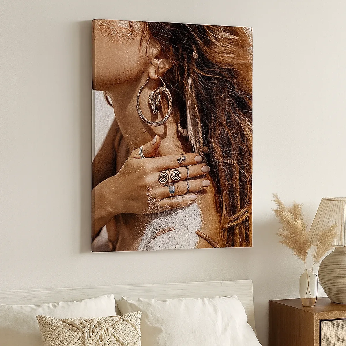 Tablou pe pânză - Regina plajei sălbatice - 50x70 cm