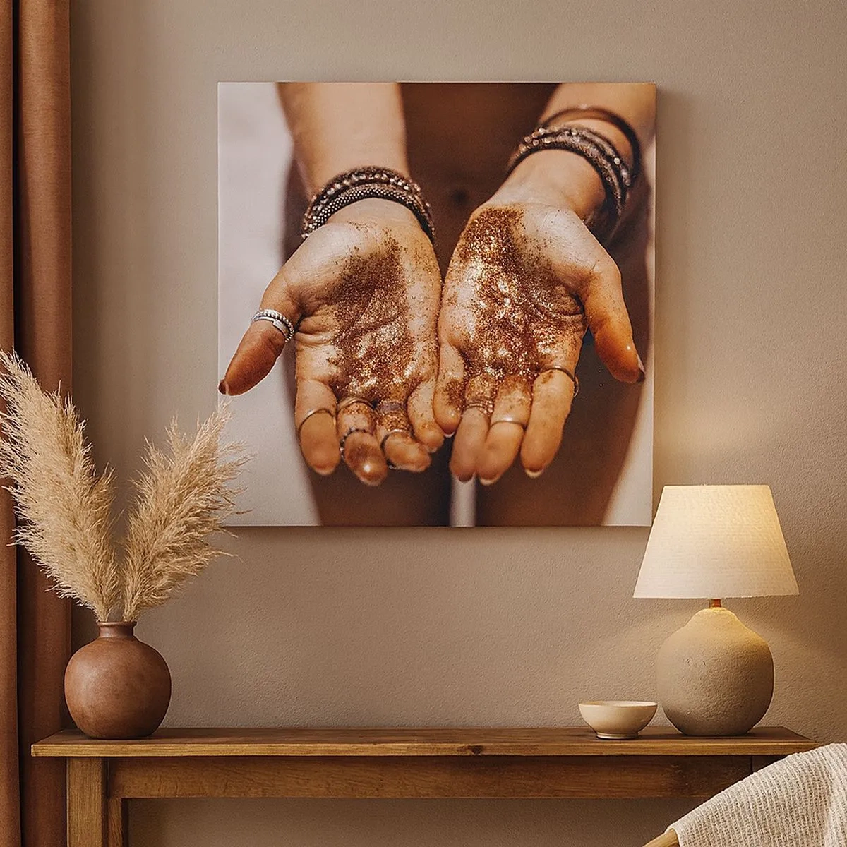 Tablou pe pânză - Un cadou pentru tine - 30x30 cm