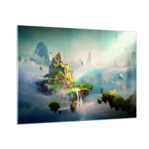 Tablou pe sticlă - Insule fericite - 100x70 cm