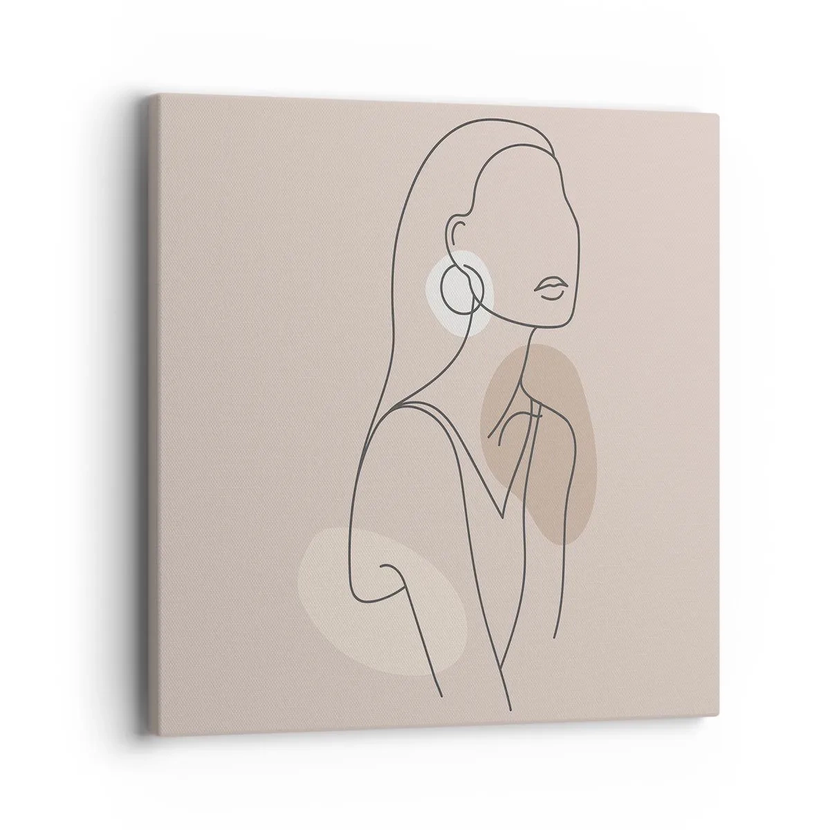 Tablou pe pânză - Icoana fecioarei - 40x40 cm