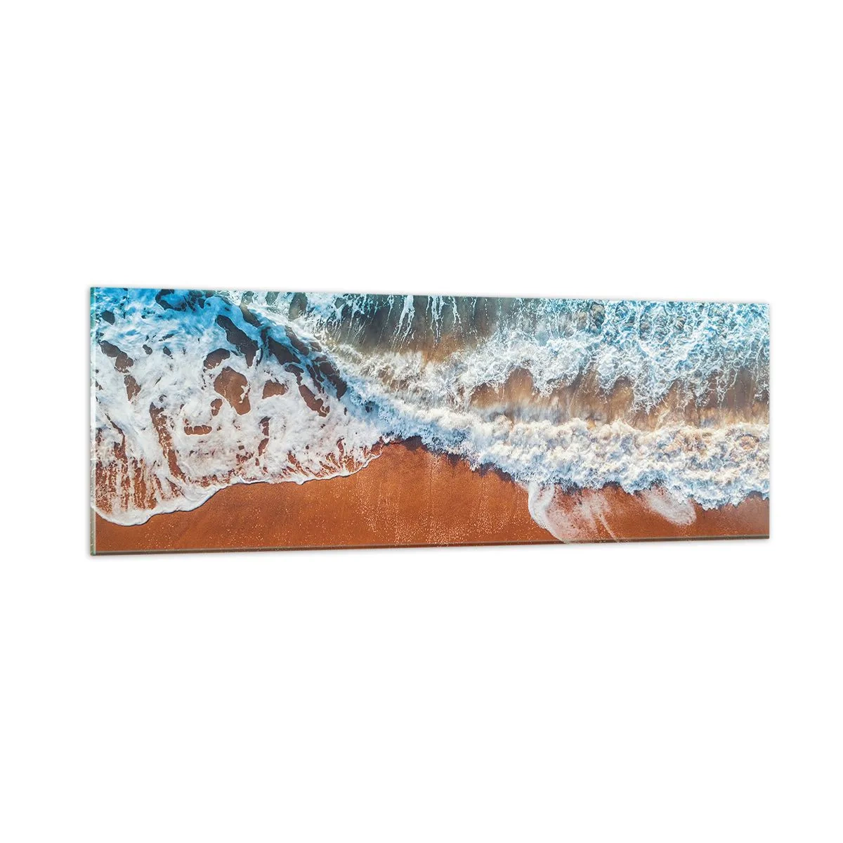 Tablou pe sticlă - Întotdeauna în tandem - 90x30 cm